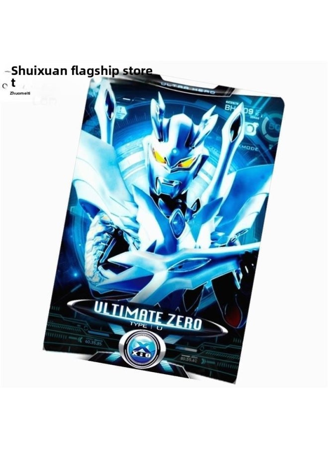 Generic - Aix Ultraman Transformation Sublimation Weapon X Virtual Terminal Card Genuine Toy Kids Boy Flash-Color:[domestic Version] Aix Terminal 3 Random Cards [no Linkage Function] - Image 1