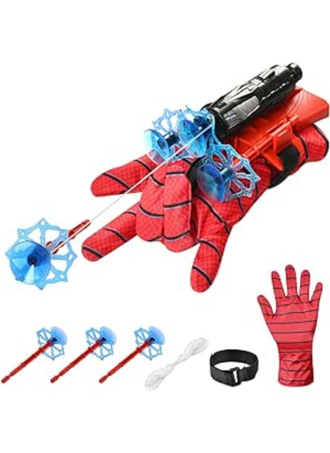 Generic - Spider Launcher Glove, Kids Spider Hero Gloves, Spiderman Toy Glove, Spiderman Web Shooter, Launcher Toy, Wrist Toy Set, Cosplay Glove Launcher - Image 1