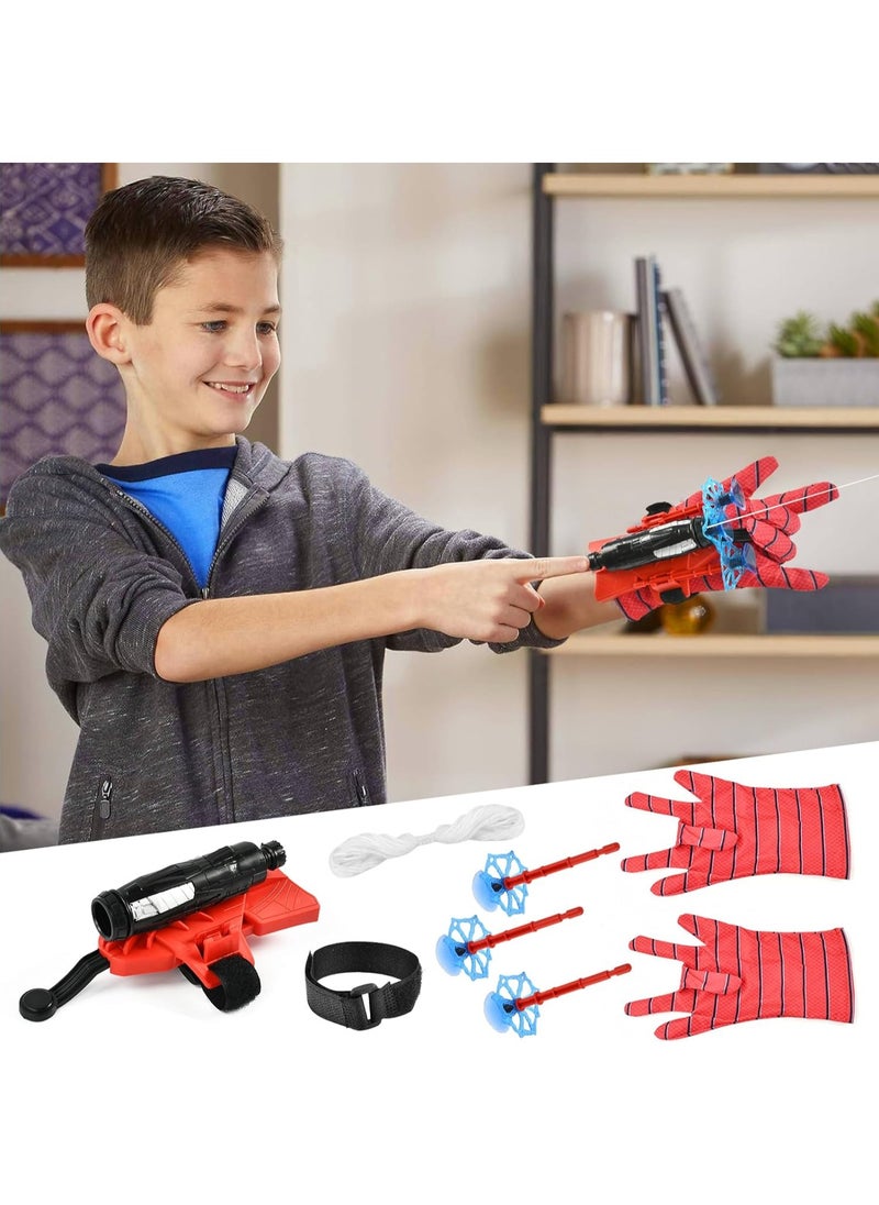 Generic - Spider Launcher Glove, Kids Spider Hero Gloves, Spiderman Toy Glove, Spiderman Web Shooter, Launcher Toy, Wrist Toy Set, Cosplay Glove Launcher - Image 1