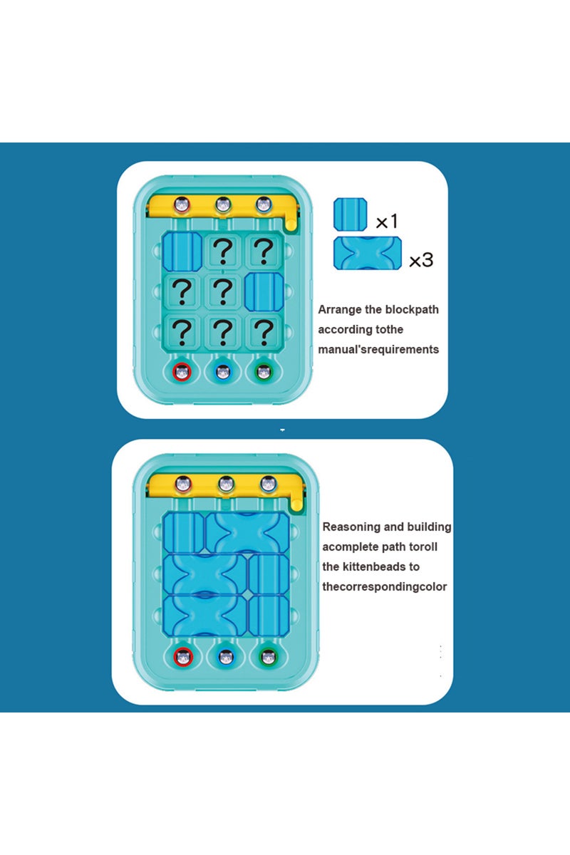 erorex Kids Educational Toy Ball Maze Brain Burning Tabletop Toy Planning Ability Board Games Montessori... - Image 2