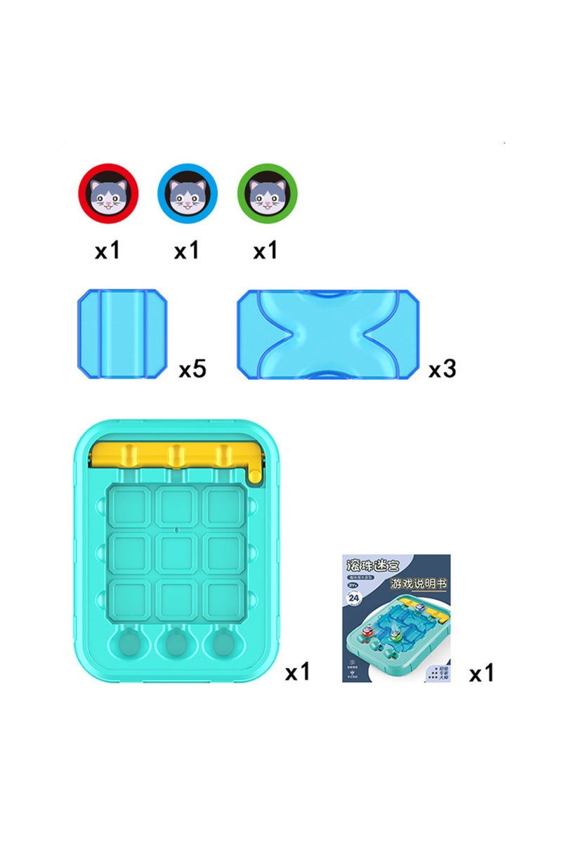 erorex Kids Educational Toy Ball Maze Brain Burning Tabletop Toy Planning Ability Board Games Montessori... - Image 5