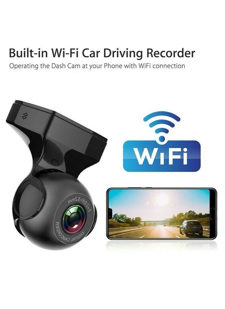 Generic Dash Cam Driving Recorder 1080P Car Wifi USB DVR G-Sensor Loop Night Vision New  - Image 3