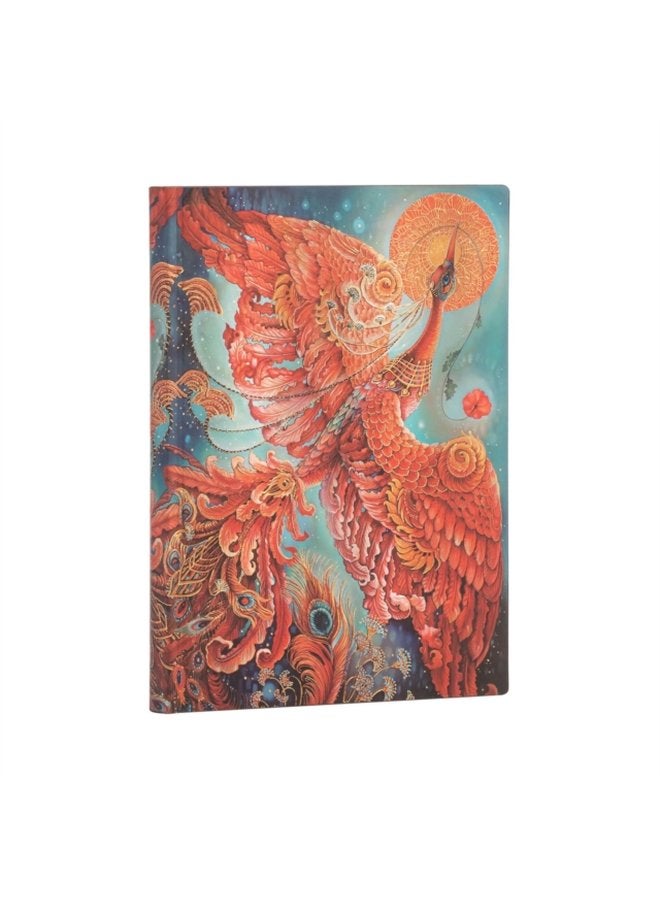 Firebird Birds of Happiness Midi Lined Journal - Paperback