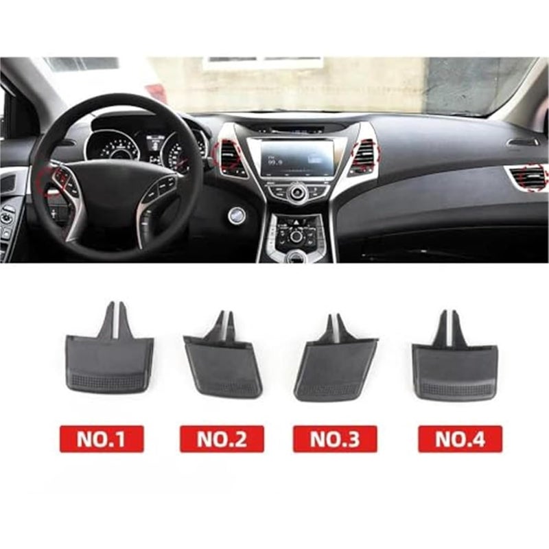 DEMULAX Car A/C Air Vent Grille Tab Clip - Image 3