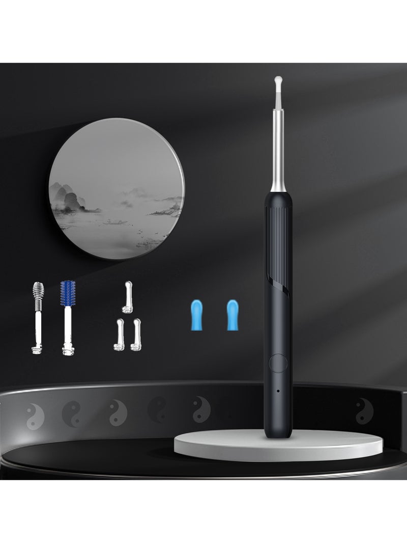 McDou Ear Cleaner Ear Wax Remover with Camera 1080P HD Earwax Removal Otoscope Tool Clean & Pick Wax Kit Wireless Compatibility with iPhone, iPad & Android Smart Phones – For Adults & Kids – Black (P50)  - Image 5