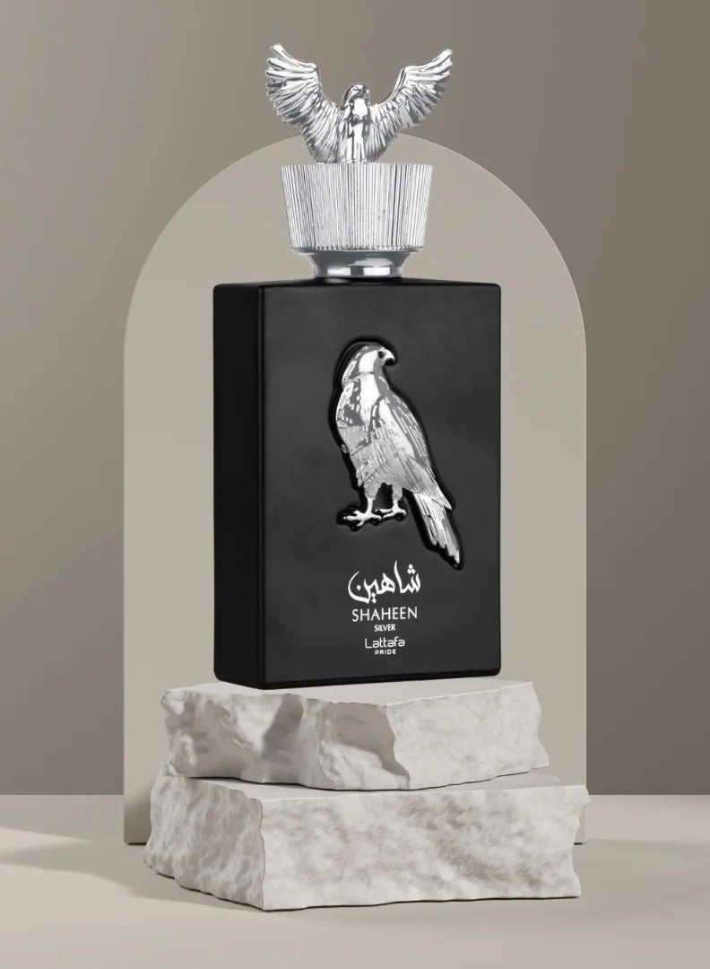 Lattafa PRIDE Shaheen Silver Eau De Parfum - 100ml | Luxurious Unisex Fragrance, Elegant and Captivating Scent - Image 4