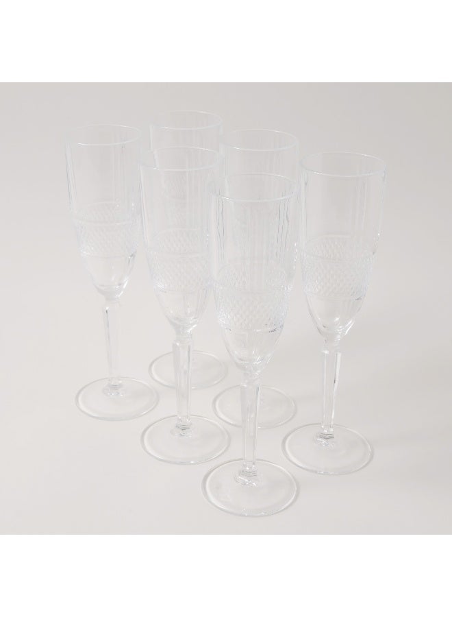RCR Goblet Glassware 6Pcs Set 19Ml - Image 5
