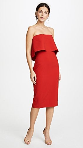 LIKELY Women's Driggs Dress, Scarlet, 6 - Image 3