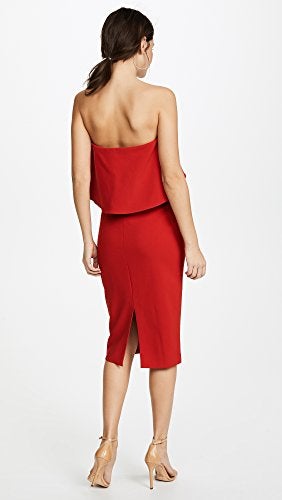 LIKELY Women's Driggs Dress, Scarlet, 6 - Image 4