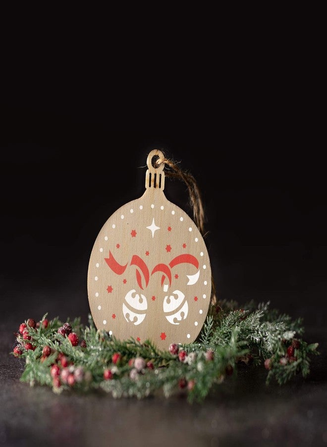 Stencil Revolution Jingle Bell Christmas Ornament Stencil - Reusable Stencils for Painting - Create DIY Jingle Bell Christmas Ornament Home Decor - Image 3