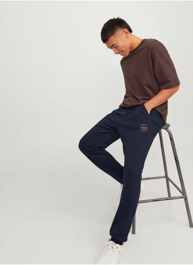 JACK & JONES Solid Regular Fit Trouser
