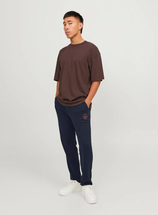 JACK & JONES Solid Regular Fit Trouser