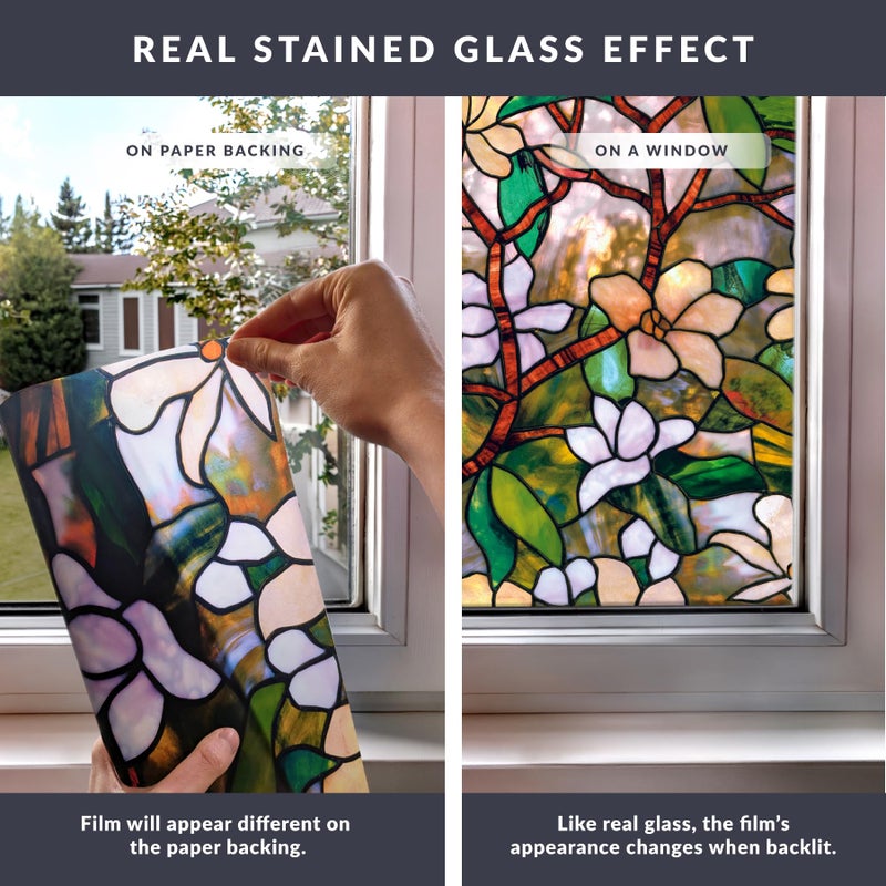artscape Magnolia Window Film 24" x 36" - Image 5