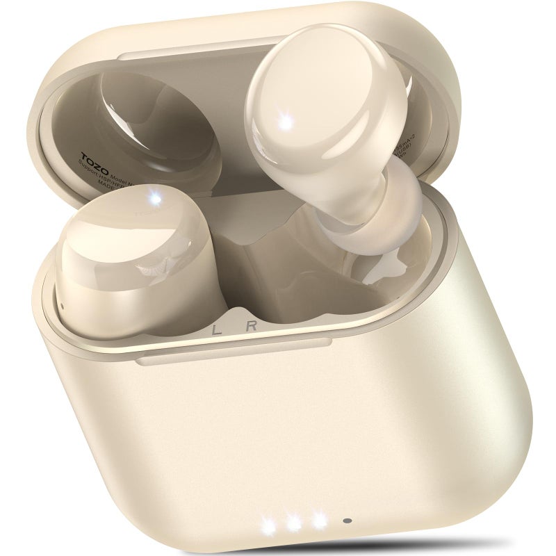 TOZO T6 Wireless Earbuds, Bluetooth 5.3 Ear Buds, Stereo Sound in Ear Headphones, 50 Hours Playtime, Wireless Charging Case, APP Customizable EQs, IPX8 Waterproof Earphones - Image 1