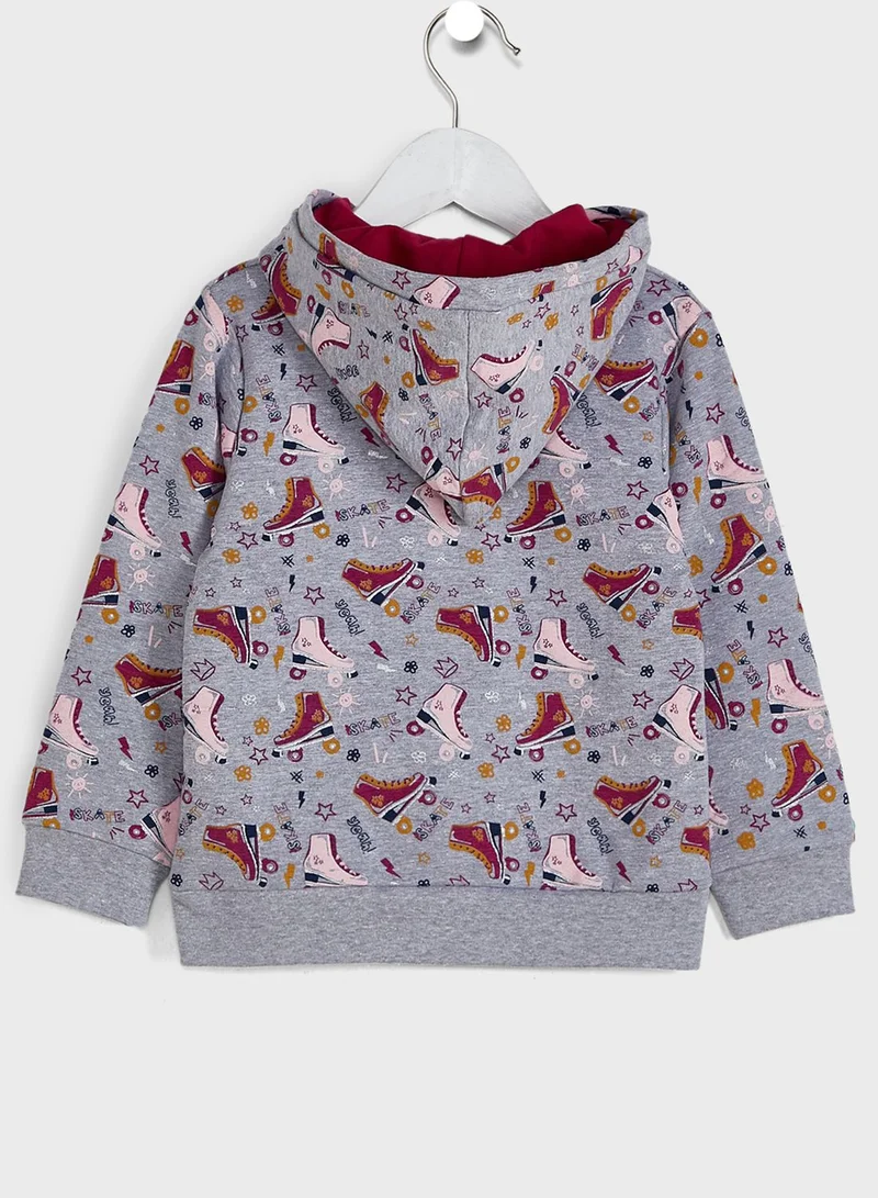 Babybol Infant 3 Piece Printed Tracksuit