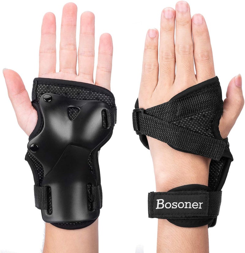 Bosoner Wrist Guard, Wrist Guards for Roller Skating, Skateboarding, Wristsavers Brace Protective Gear for Adults/Kids/Youth (1 Pair) - Image 1