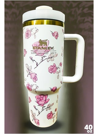Stanley 40oz Tumbler Limited Edition Stainless Steel Travel Mug with Reusable Straw BPA Free and Eco Friendly Dishwasher Safe Design with Leakproof FlowState Lid Double Wall Insulation Keeps Beverages Hot for 16 Hours and Cold for 24 Hours Slim Base Fits Standard Car Cup Holders Ergonomic and Durable Handle for Easy Travel and Daily Use - pzsku/Z537AAFA98FF3787E5DBEZ/45/1750576056/6d90aeea-a48a-4912-8785-6be71e86ccbb