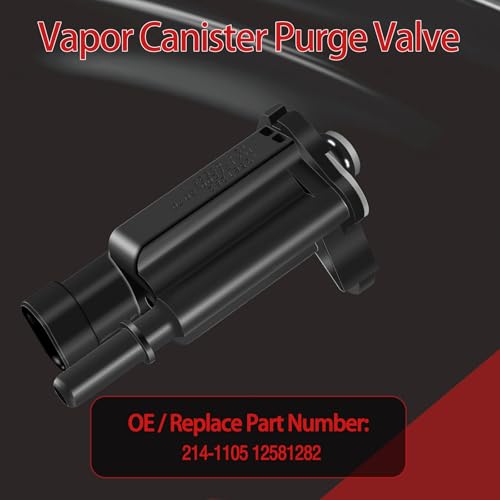 STZJAYE 2141105 12581282 Vapor Canister Purge Valve Solenoid Compatible with Cadillac STS XLR for Chevy for Avalanche for Express for Silverado 1500 2500 3500 for GMC for Sierra for Yukon - Image 5