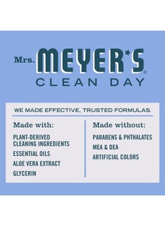 Mrs. Meyer's Clean Day Mrs. Meyer's Liquid Dish Soap, Biodegradable Formula, Bluebell, 16 fl. oz  - Image 4