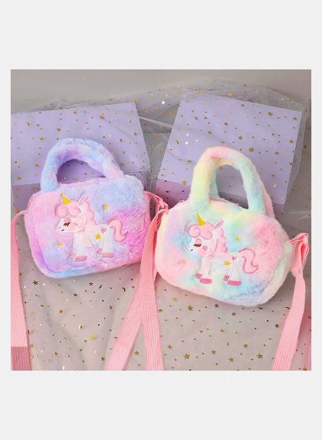 Unicorn Cross Bag, Little Girls, Shoulder Bag, Little Girls, Unicorn Shoulder Bag, Lovely Cross Bag, Single Shoulder Poe, As shown  - Image 2