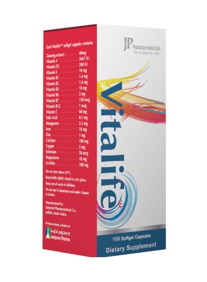 Vitalife 30 Softgels