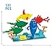 Brickcraft Officially Licensed Dr Seuss One Fish Two Fish Red Fish Blue Fish with Fish Figures and Signage Included 571 Pieces Multicolored Brick Building Set - Image 4