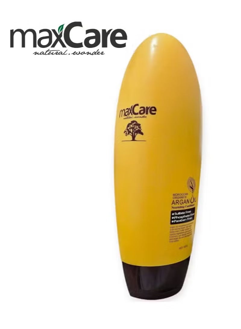 Maxcare Organic Moroccan Argan Nourishing Conditioner 500ml - Image 1
