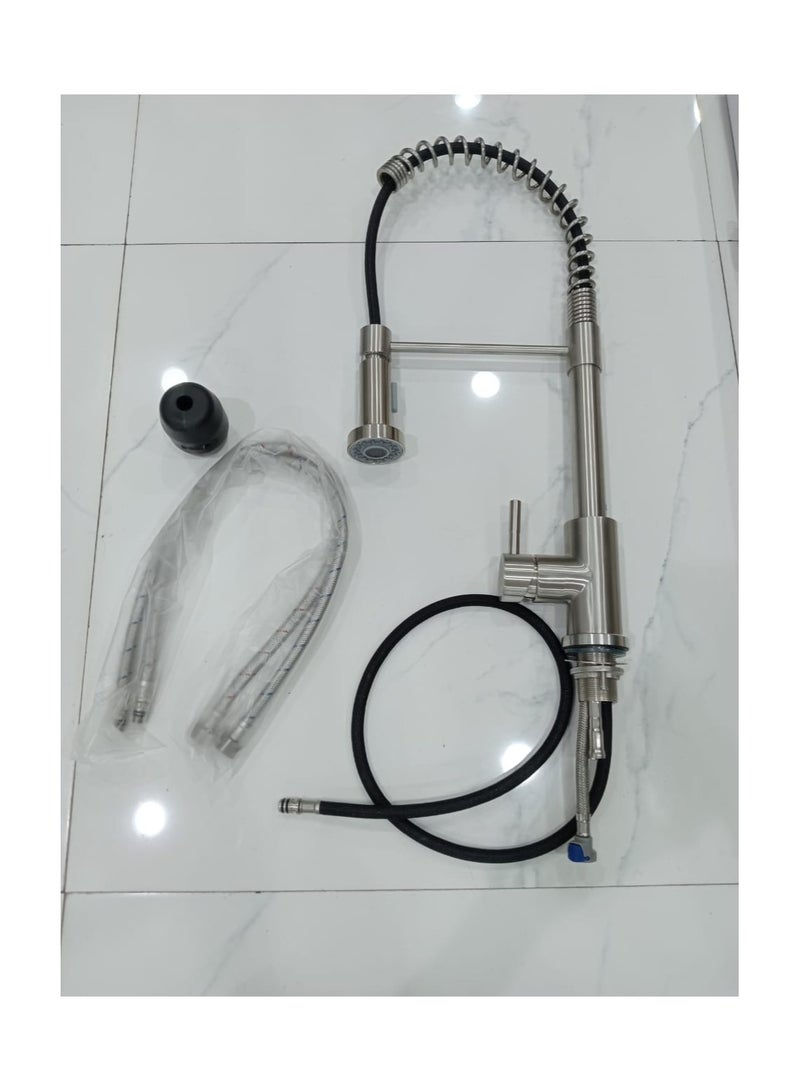 D&N Practical Single Handle Cold Water Wall-Mounted Kitchen Faucet - Image 3