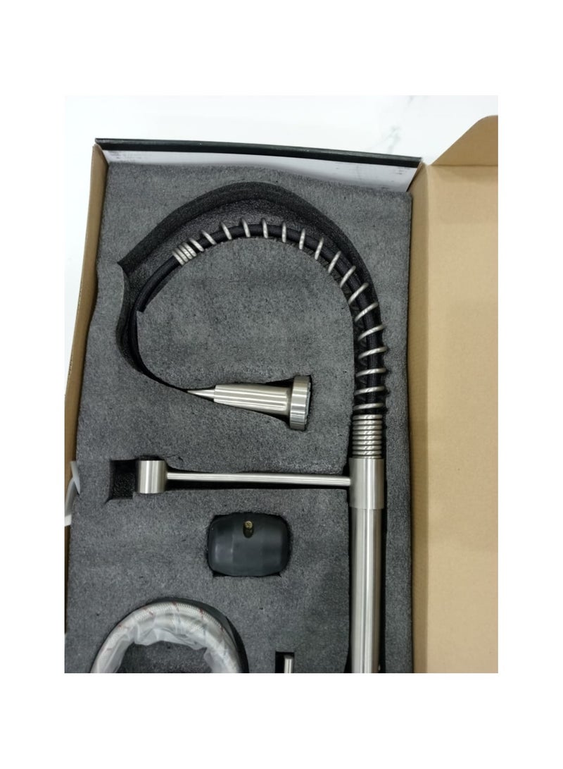 D&N Practical Single Handle Cold Water Wall-Mounted Kitchen Faucet - Image 5