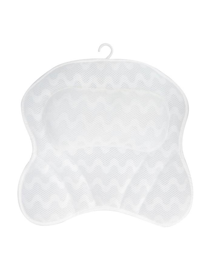 Thoraya - Quick Dry Bath Pillow Bathtub Cushion for Neck Head Support Headrest Bath Accessory - Image 1