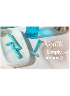 Gillette Simply Venus 2 Disposable Blades 8+4 - pzsku/Z537B545013D5EFD095ADZ/45/_/1734820679/52a2e2e7-cf06-45a0-b7ab-473b6f83a696