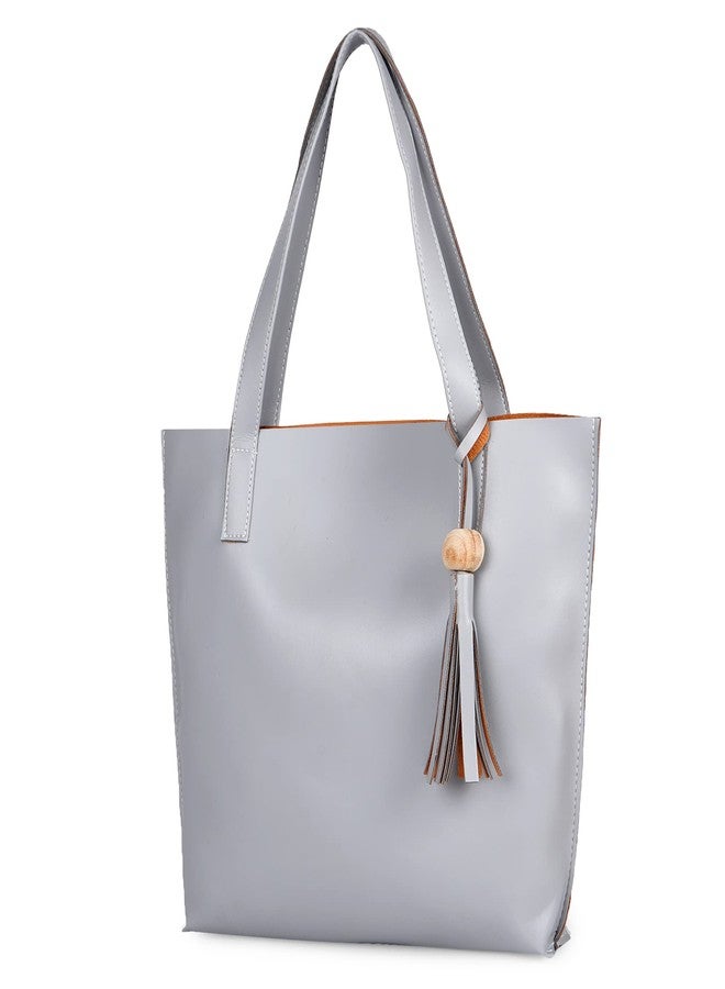 ALIZA Classic Gorgeous Handbag for Girls and Women (GREY) - Image 1