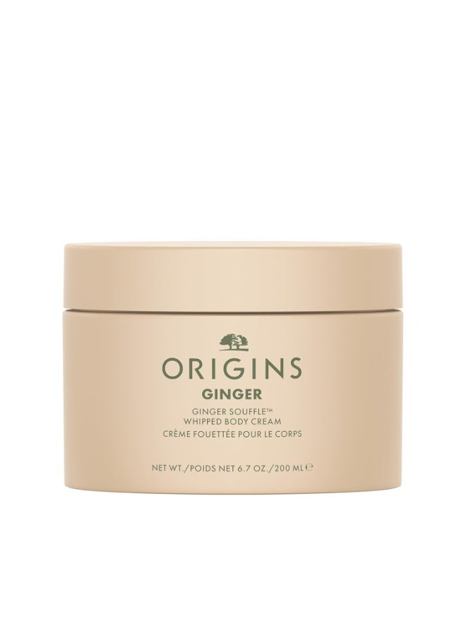 Origins Origins Ginger Whipped Body Cream | For Silky-Soft Skin | With Ginger, 6.7 Fl Oz - Image 1