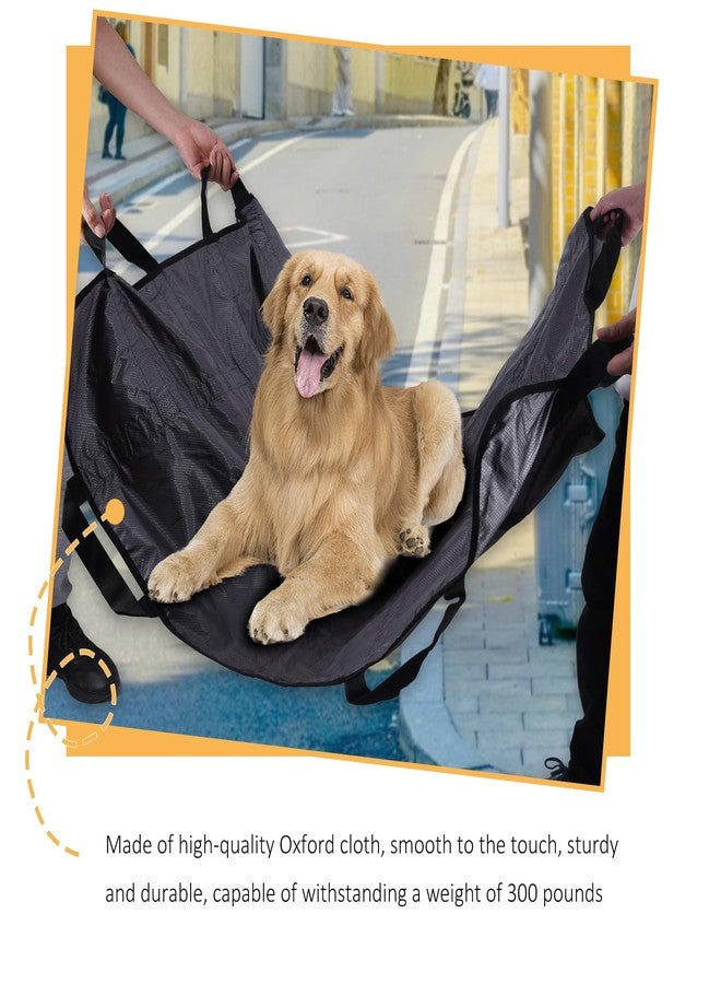 ChengFu Dog Stretcher for Large Dogs, Dog Stretcher, Portable Stretcher, Emergency Animal Carrier Capable of Holding up to 300 pounds with 8 Handles(Gray) - Image 3