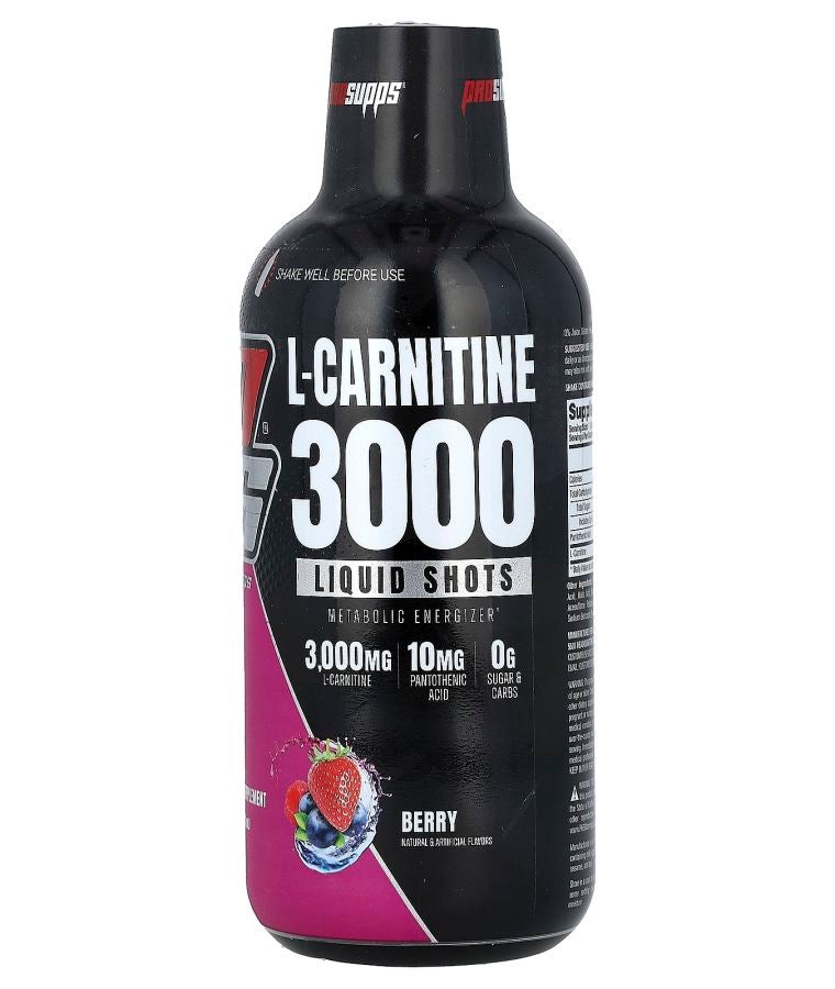 L-Carnitine 3000 Liquid Shots Berry 16 fl oz (473 ml)