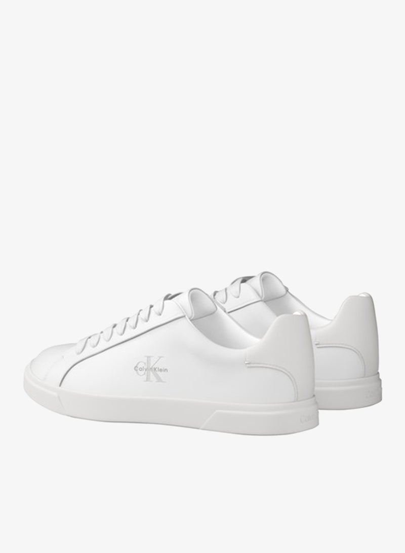 CALVIN KLEIN Leather Low Profile Cupsole Trainers - Image 4