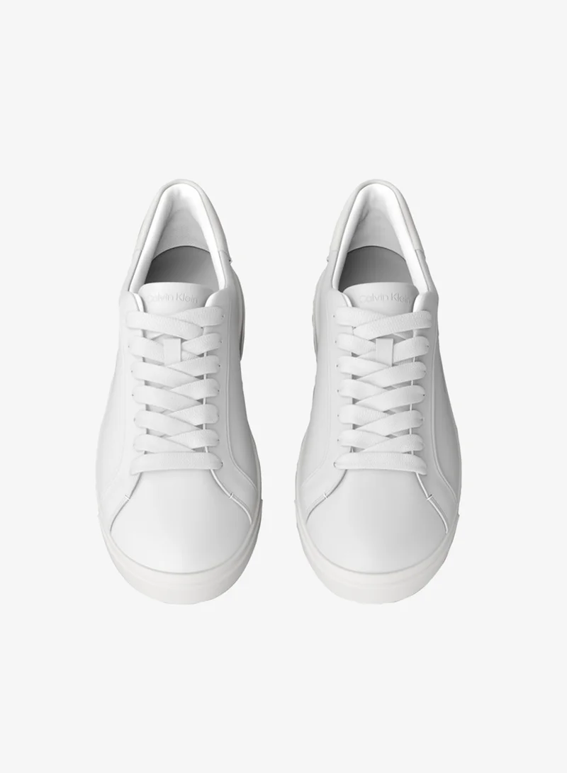 Calvin Klein  Leather Low Profile Cupsole Trainers for Women | Best Price UAE