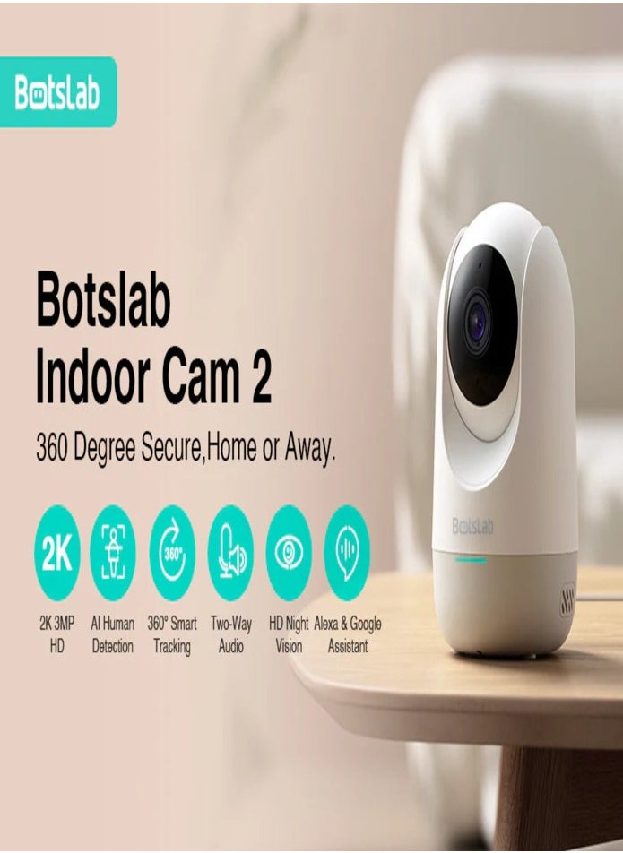 Botslab - C211 2K HD Surveillance Indoor Camera - Image 1