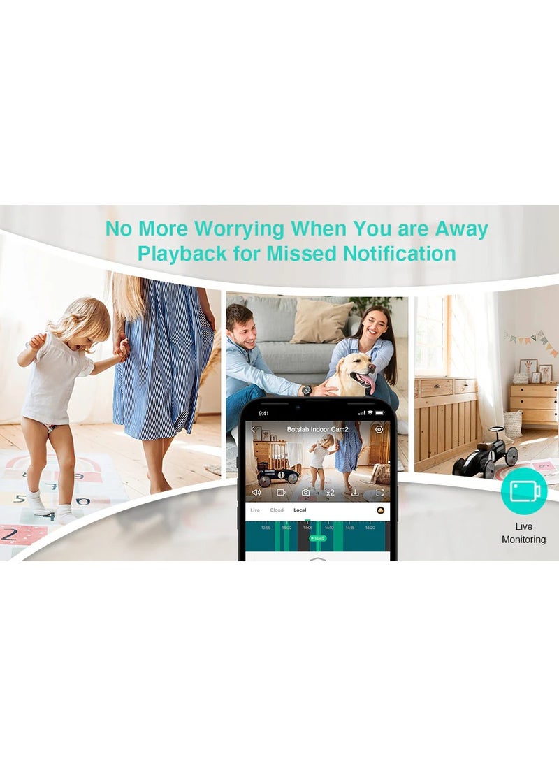 Botslab - C211 2K HD Surveillance Indoor Camera - Image 1