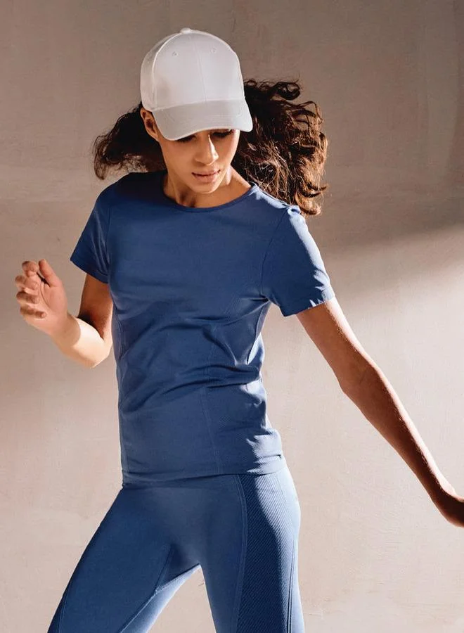 ADOT by Splash Textured Seamless T-shirt