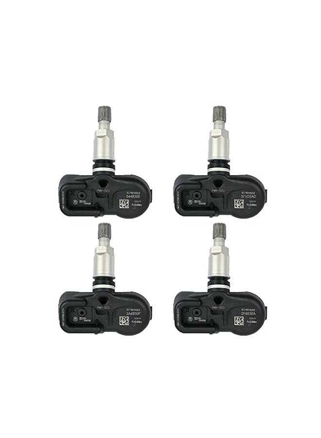 42607-33021 Tire Pressure Monitoring System Sensor 315MHz TPMS Sensor (4 PCS) for Toyota 4Runner Corolla Highlander Land Cruiser Tundra Tacoma FJ Cruiser Lexus GS350 IS350 GX470 LFA LS460 - Image 1