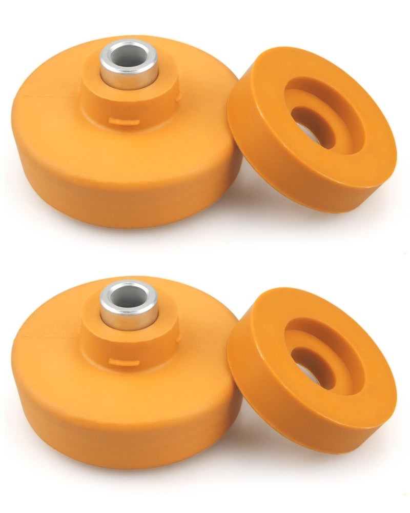 Quaneguzy Shock Bushing Sleeve Kit Fit for Mini Cooper 2002-2014 Replace 33526754123 33526754124 Rear Upper Shock Mount Bushing Polyurethane Material 2 Kit - Image 1