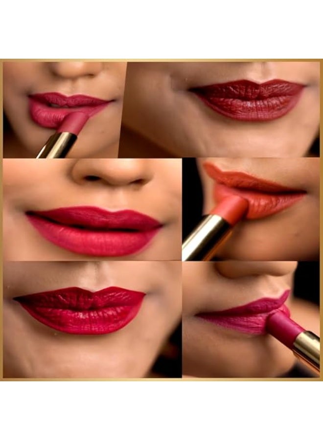 Coloressence Pure Matte Lipstick, Morange, 3.3gm | Long Lasting | Highly Pigmented | Rich Creamy Matte Texture | Lightweight | Smudgeproof - Image 5