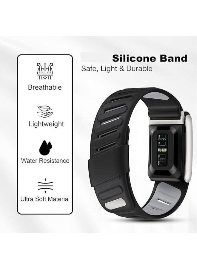 TEMPO SportFlex Silicone Strap for Whoop 5.0 One & Peak, Waterproof & Sweatproof Band with U Shaped Connector - Premium Fitness Accessory | NOT for Gen 4 - Image 2