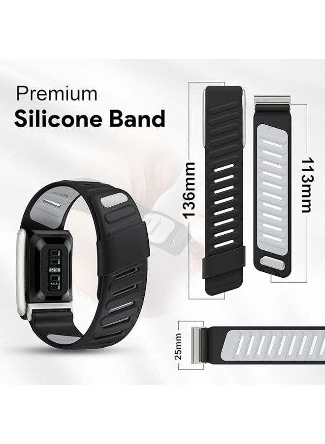 TEMPO SportFlex Silicone Strap for Whoop 5.0 One & Peak, Waterproof & Sweatproof Band with U Shaped Connector - Premium Fitness Accessory | NOT for Gen 4 - Image 3