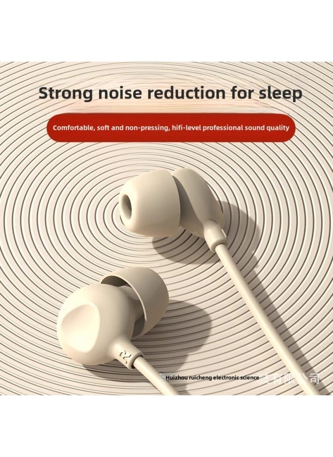 Generic - Sleep Wired Headset In-Ear Digital TYPE-C For Apple 15 Android C Mouth Headset Factory-Color:Pink Digital TYPE-C (boxed) - Image 1