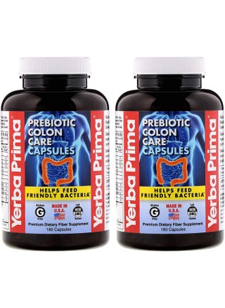 Prebiotic Colon Care Capsules Dietary Fiber 180 Count Pack Of 2 Five Forms Of Fiber Plus Fos Prebiotics Supplement Soluble  Insoluble For Regularity  Digestive Support - pzsku/Z537C0147704ADA72514CZ/45/_/1698059683/9120c2dd-90e9-4d3a-97d5-295c3c40fa9b