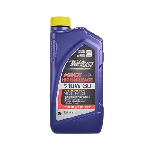 Royal Purple زيت محرك صناعي عالي الأميال 10W-30 من رويال بيربل 11746 HMX - 1 كوارت - Image 5