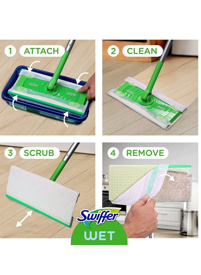 Swiffer - Sweeper Dry Sweeping & Mopping Cloth Refills for Floor mop, Sweeping cloths 84 Count With TRAP + LOCK Technology - Image 1