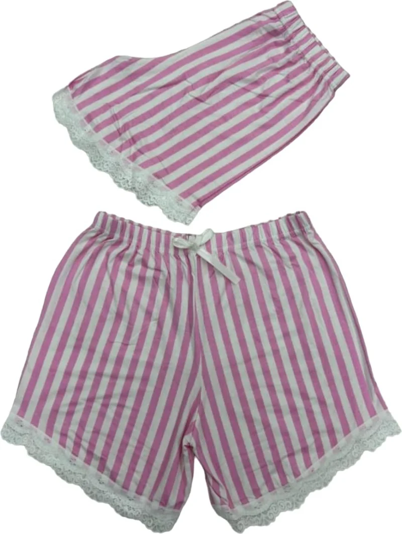 بترون Boss Patterned Lace Embroidered Summer Flexible Cotton Shorts